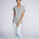 PREMIUM COTTON® LADIES' V-NECK T-SHIRT