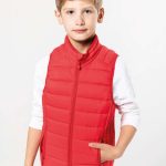 KIDS' LIGHTWEIGHT SLEEVELESS PADDED JACKET