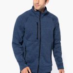 MEN'S FULL ZIP HEATHER JACKET