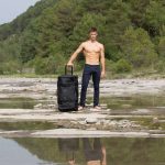 “BLACKLINE” WATERPROOF TROLLEY BAG - LARGE SIZE