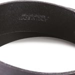 RAW EDGE LEATHER BELT - 35MM