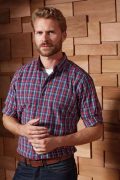'SIDEHILL' CHECK - MEN'S LONG SLEEVE COTTON SHIRT - Slika 4