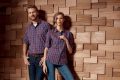 'SIDEHILL' CHECK - MEN'S LONG SLEEVE COTTON SHIRT - Slika 5