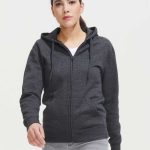 SOL'S SEVEN WOMEN - JACKET WITH LINED HOOD