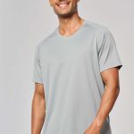 MEN'S RECYCLED ROUND NECK SPORTS T-SHIRT