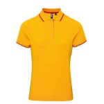 LADIES’ CONTRAST COOLCHECKER POLO
