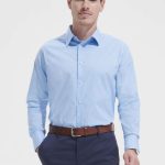 SOL'S BRIGHTON - LONG SLEEVE STRETCH MEN'S SHIRT