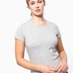 LADIES' SHORT-SLEEVED CREW NECK T-SHIRT