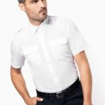 MEN'S SHORT-SLEEVED PILOT SHIRT