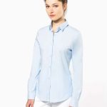 LADIES' LONG-SLEEVED STRETCH SHIRT