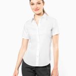 LADIES' SHORT-SLEEVED NON-IRON SHIRT