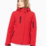 LADIES’ HOODED SOFTSHELL LINED PARKA