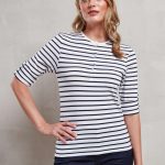 WOMEN'S LONG JOHN ROLL SLEEVE TEE