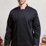 CHEF'S LONG SLEEVE COOLCHECKER® JACKET WITH MESH BACK PANEL