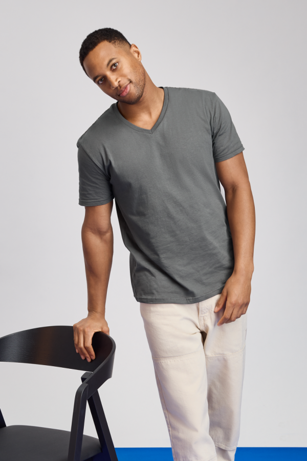 SOFTSTYLE® ADULT V-NECK T-SHIRT