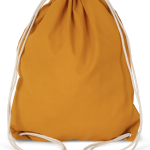 COTTON DRAWSTRING BACKPACK