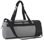 TUBULAR SPORTS BAG WITH SEPARATE SHOE COMPARTMENT