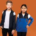 KIDS ZIPPED TRACKSUIT JACKET