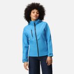 WOMEN'S VENTURER 3 LAYER HOODED PRINTABLE SOFTSHELL JACKET