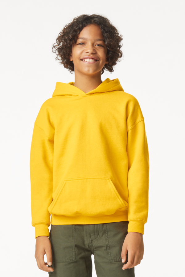 SOFTSTYLE® MIDWEIGHT FLEECE YOUTH HOODIE