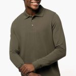 MEN'S LONG-SLEEVED POLO SHIRT