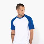 BASEBALL - SHORT-SLEEVED TWO-TONE T-SHIRT