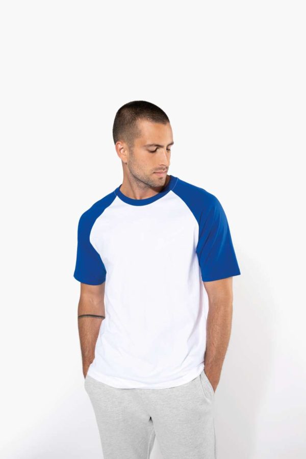 BASEBALL - SHORT-SLEEVED TWO-TONE T-SHIRT