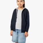 KIDS' FULL ZIP HOODED SWEATSHIRT