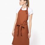 COTTON APRON WITHOUT POCKET