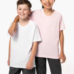 KIDS' SHORT SLEEVED SPORTS T-SHIRT