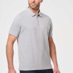 MEN'S SHORT SLEEVE STUD POLO SHIRT