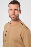 UNISEX DAYTODAY CONTRASTING POCKET SWEATSHIRT - Slika 2