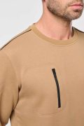 UNISEX DAYTODAY CONTRASTING POCKET SWEATSHIRT - Slika 9
