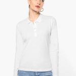 LADIES’ LONG-SLEEVED PIQUÉ POLO SHIRT