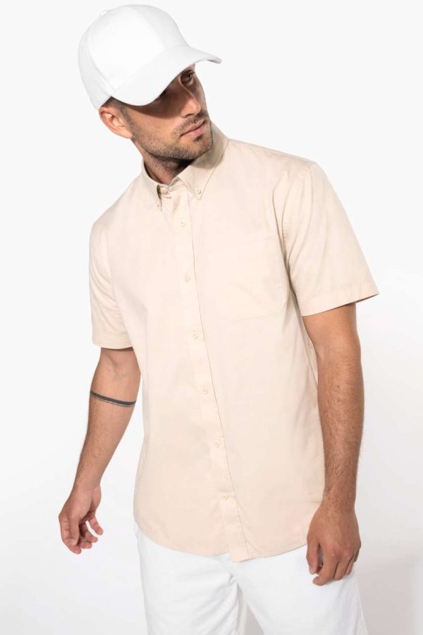 MEN'S ARIANA III SHORT SLEEVE COTTON SHIRT