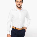MEN'S PINPOINT OXFORD LONG-SLEEVED SHIRT