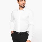 MEN'S LONG-SLEEVED TWILL SHIRT
