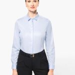 LADIES' LONG-SLEEVED TWILL SHIRT