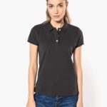 LADIES' VINTAGE SHORT SLEEVE POLO SHIRT