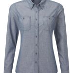 WOMEN'S ORGANIC CHAMBRAY FAIRTRADE SHIRT