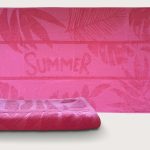 OLIMA JACQUARD BEACH TOWEL