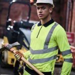 PRO HI-VIS LS POLO SHIRT