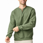 SOFTSTYLE MIDWEIGHT ADULT FLEECE 1/4 ZIP SWEATSHIRT