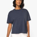 LADIES’ OVERSIZE WASHED EFFECT T-SHIRT