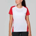 LADIES' ECO-FRIENDLY TWO-TONE SPORT T-SHIRT