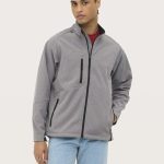 SOL'S RELAX - MEN'S SOFTSHELL ZIPPED JACKET